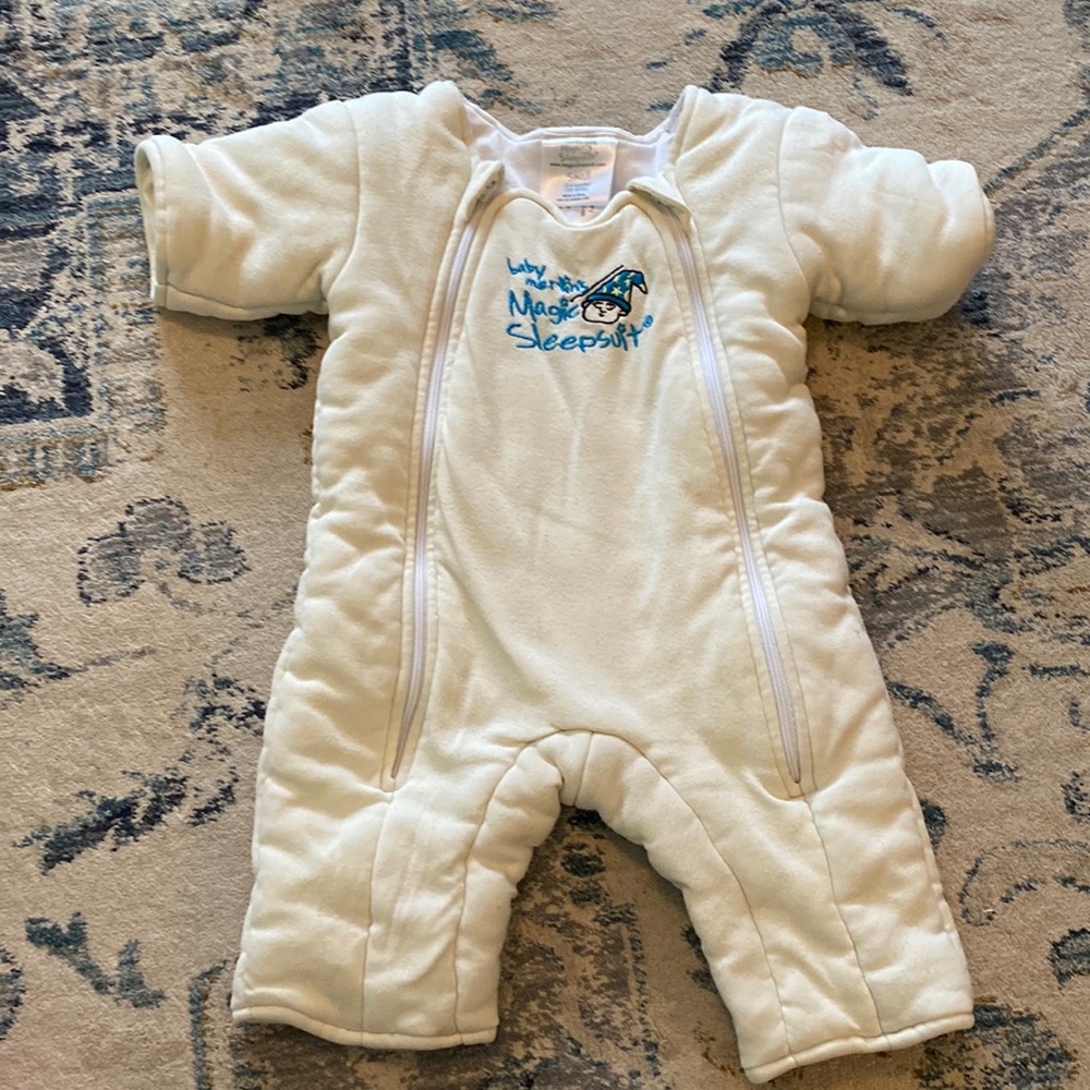 Baby Merlin’s Magic Sleepsuit size small (3-6 month, 12-18lbs)